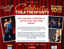 Tablet Screenshot of celeb.improaustralia.com.au